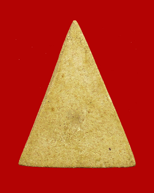 พระนางพญา หลวงปู่จันทร์ เขมิโย ปี 2500 เนื้อผง วัดศรีเทพฯ จังหวัดนครพนม - 2