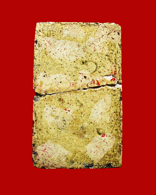 พระสมเด็จไกเซอร์ กรุวัดดักคะนน ปี 2460 เนื้อผง จังหวัดชัยนาท (ชำรุด-ซ่อม) - 2