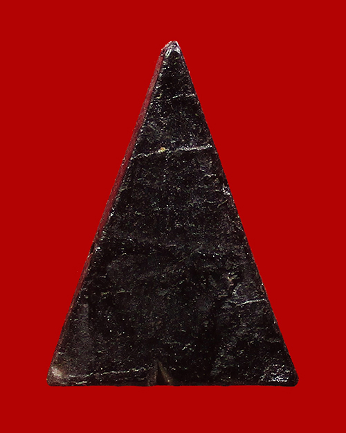 พระนางพญาหลวงปู่ทาบ วัดกระบกขึ้นผึ้ง ปี 2505 เนื้อผงผสมใบลาน จังหวัดระยอง - 2