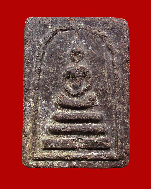 พระสมเด็จวัดชอนเดื่อ ปี 2491 เนื้อดินผสมผง จังหวัดนครสวรรค์ (หลวงพ่อเดิม ปลุกเสก) - 1