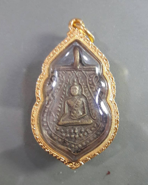 เหรียญหล่อพระพุทธชินราช วัดทองนพคุณ ปี2463 ลป.เผือก จัดร้าง พิธีใหญ่มาก  - 1