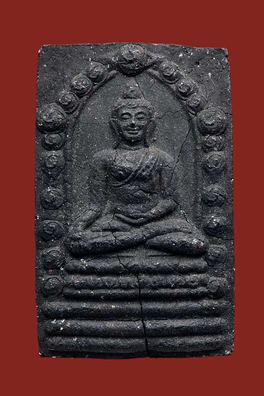 พระพุทธสิหิงค์ รุ่นแรก ปี2530 เนื้อดำ นิยม ราหูทรงเครื่อง - 1