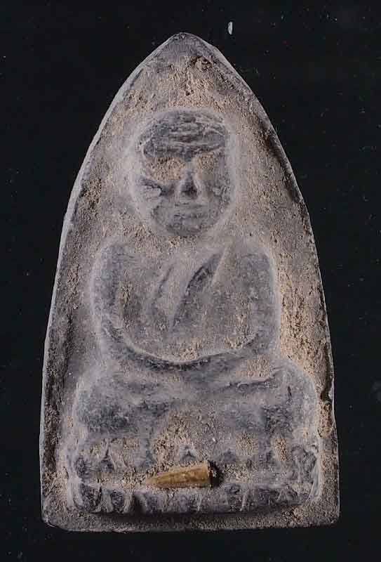 ( 1ใน94องค์ ) ลพ.ทวด เนื้อว่าน พิมพ์กรรมการ ( ตะกรุดทองคำ ) ปี 2536 ลพ.แดง วัดศรีมหาโพธิ์ - 1