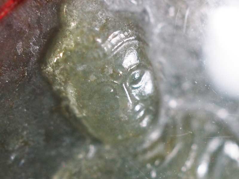 เหรียญพระธนบดีศรีธรรมราช วัดชะเมา เนื้อหยกเจไดต์ (Jadeite) สีเขียว ปี พ.ศ.2548 - 4