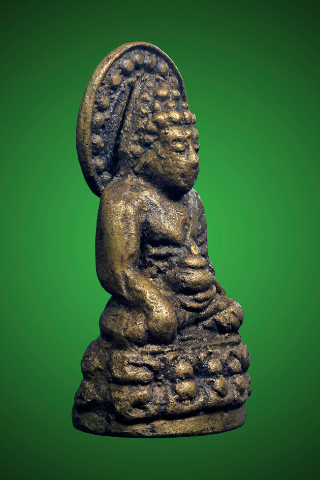 พระกริ่งประภามณฑล(กริ่งฟ้าผ่า) หลวงพ่อกึ๋น วัดดอนยานนาวา ปี2480 สวยแชมป์ - 3