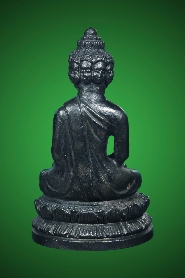 พระเศรษฐีนวโกฏิ อ.เทพย์ สาริกบุตร (รุ่น4 ยอดนิยม) เนื้อนวะ ปี พ.ศ.2522 - 2