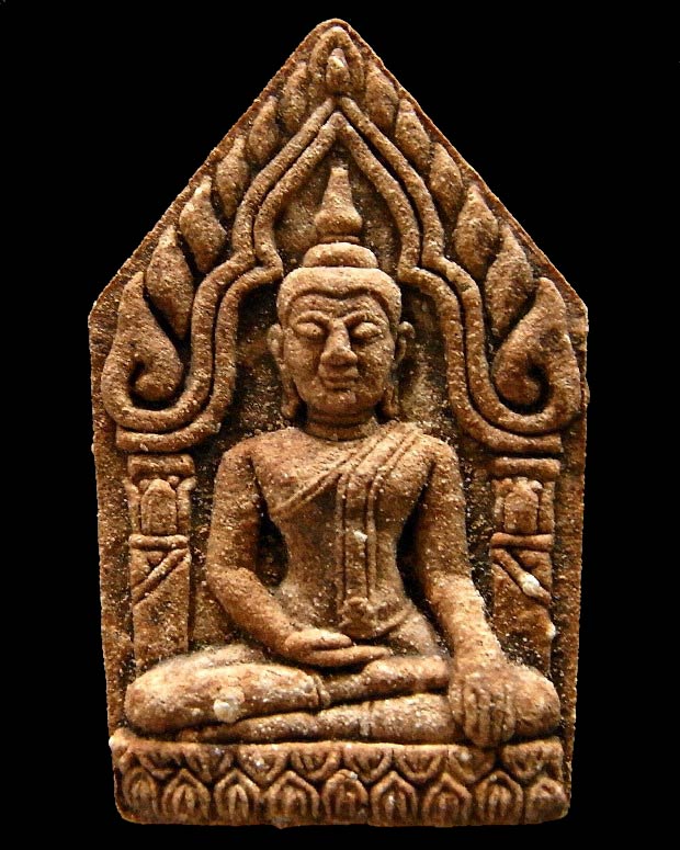 รางวัลที่ 1 พระขุนแผนที่ระลึกครบรอบ 83 ปี หลวงปู่เจือ วัดกลางบางแก้ว หลังฝังตะกรุด สวยกริบ กล่องเดิม - 1