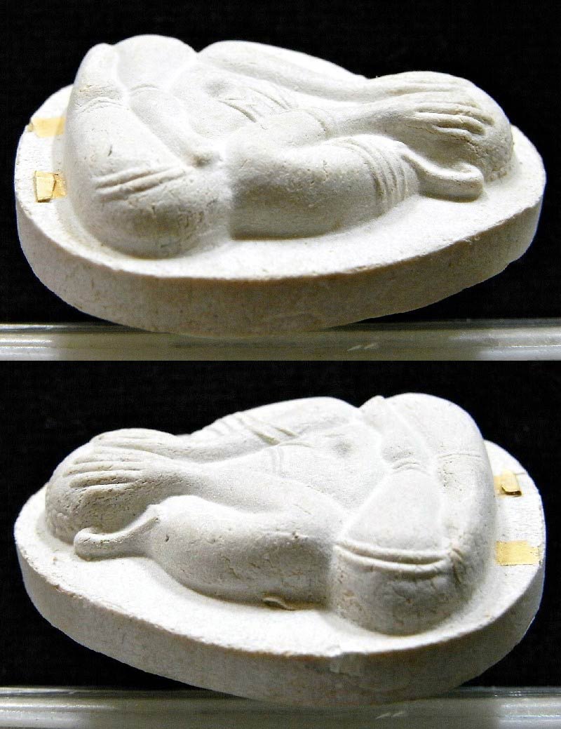 พระปิดตา หลวงปู่โต๊ะ วัดประดู่ฉิมพลี ตะกรุดทองคำ 2 ดอก รุ่น 108 ปี สวยกริบ พร้อมกล่องเดิมจากวัด - 3