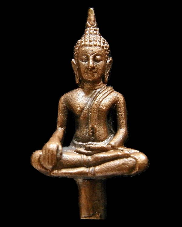 พระยอดธง รุ่น 5 ท้ายิง หลวงพ่อคูณ วัดบ้านไร่ เนื้อนวโลหะ สวยกริบ พร้อมกล่องเดิมจากวัดครับ - 1