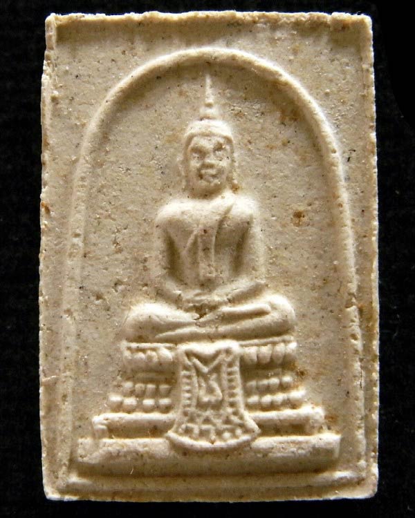 หลวงปู่แก้ว วัดช่องลม รุ่น 1 ปี 13 พระผงสมเด็จ บรรจุกรุ สวยกริบ ไม่ผ่านการใช้ พร้อมกล่องเดิมจากวัด - 1