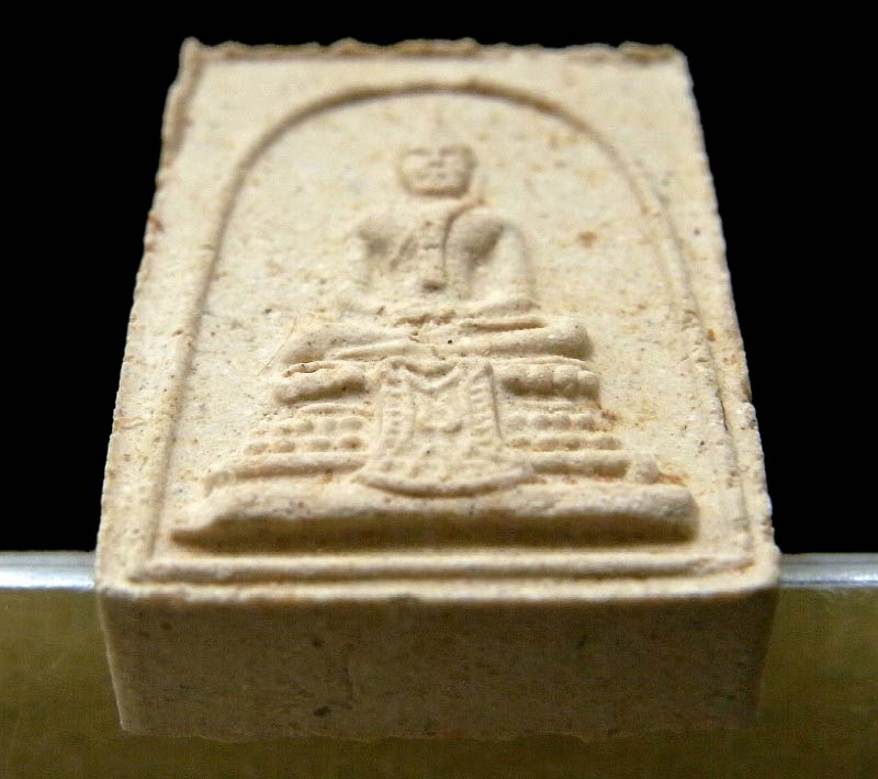 หลวงปู่แก้ว วัดช่องลม รุ่น 1 ปี 13 พระผงสมเด็จ บรรจุกรุ สวยกริบ ไม่ผ่านการใช้ พร้อมกล่องเดิมจากวัด - 4