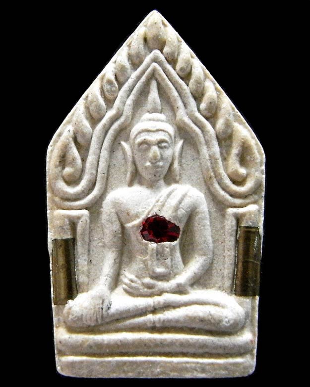 ขุนแผน ขุนพันธ์รักษ์ราชเดช พร้อมบัตรรับรอง รุ่นบ่วงสื่อเฮง ปี 41 ฝังตะกรุด พลอยเสก สวย คม เชิญชมครับ - 1