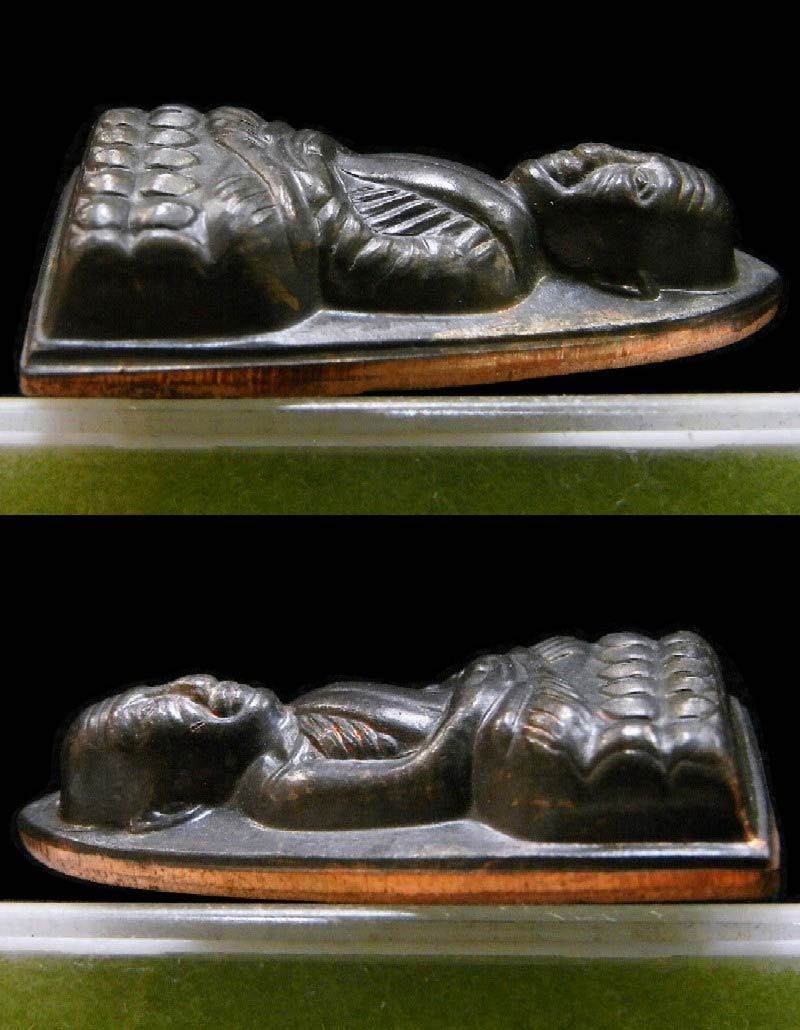 หลวงพ่อทวด "รุ่น ๑" วัดช้าง นวโลหะ พร้อมบัตรรับรอง และกล่องเดิมจากวัด สวยกริบ เชิญชมครับ - 3