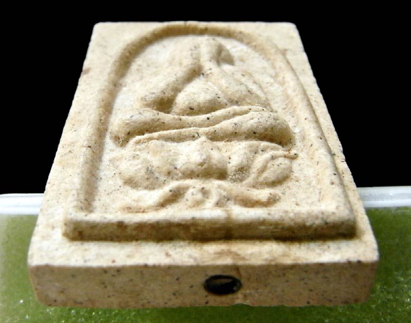 หลวงปู่นาค วัดระฆัง ปี พ.ศ. 2500 พร้อมบัตรรับรอง พิมพ์พระปิดตาฐานบัว ฝังตะกรุด สวยกริบ เชิญชมครับ - 4