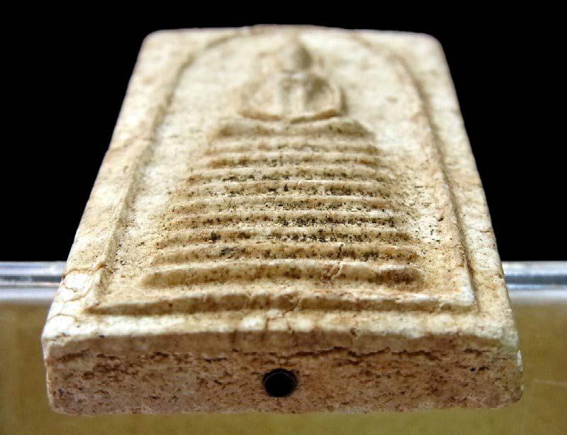 สมเด็จหลวงปู่นาค วัดระฆัง ปี พ.ศ. 2495 พร้อมบัตรรับรอง พิมพ์ฐาน 9 ชั้น เนื้อแตกลายงา สวยกริบครับ - 4