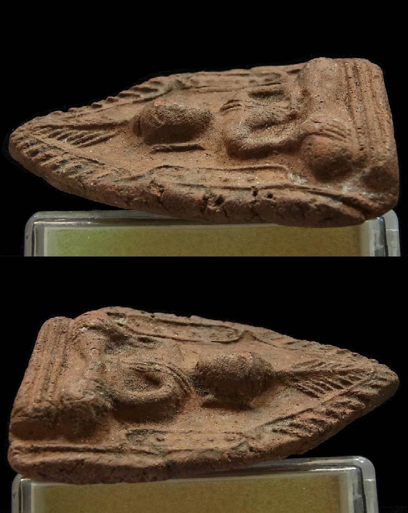 ขุนแผน หลวงพ่อกวย ปี 2500 พร้อมบัตรรับรอง พิมพ์เทวดาซุ้มเรือนแก้ว เนื้อจัด เข้มขลัง เชิญชมครับ - 3