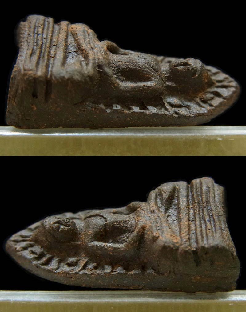 พระรอดวัดมหาวัน ปี 18 ปลุกเสกประเทศอินเดีย พิมพ์ขัดสมาธิเพชร พร้อมบัตรรับรอง และกล่องเดิมจากวัดครับ - 3