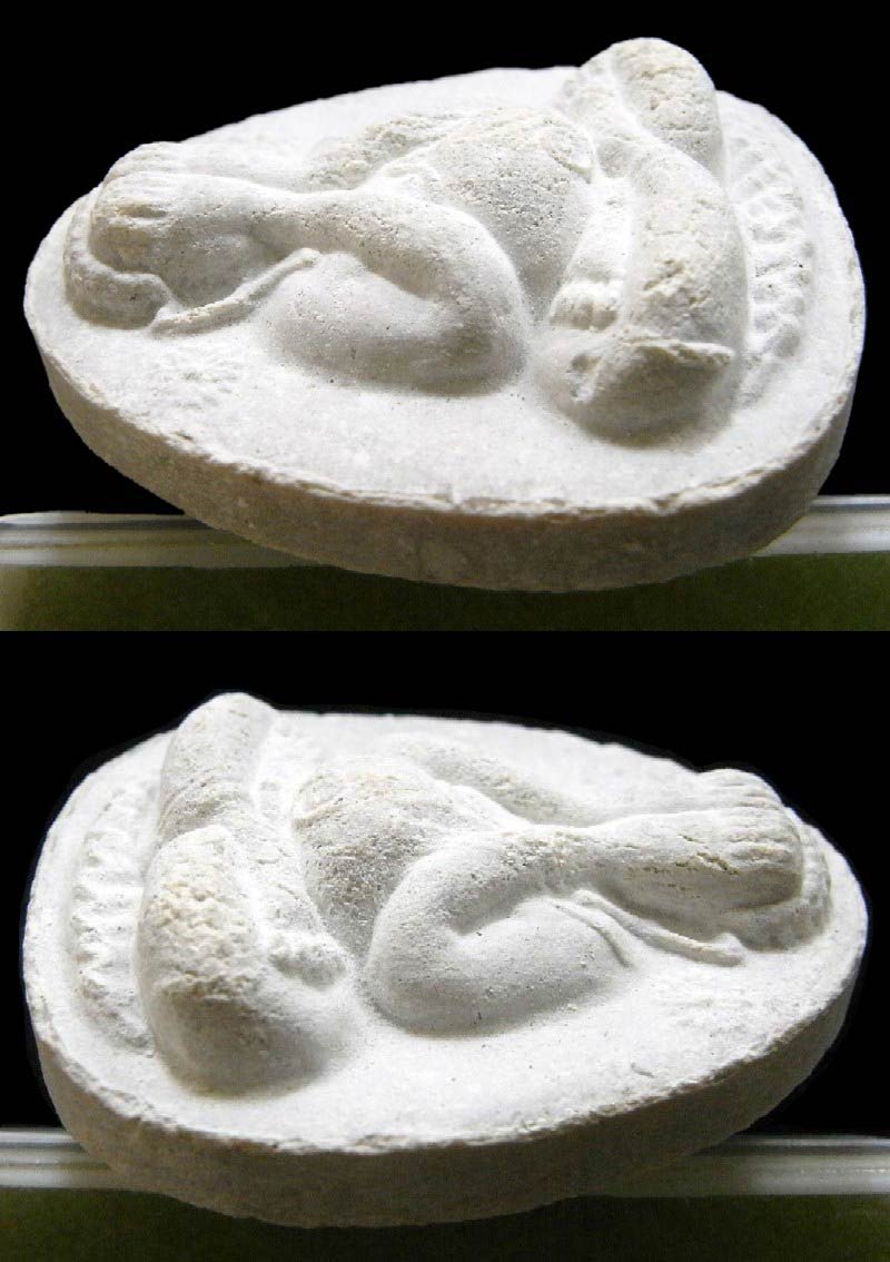 รางวัลที่ 1 หลวงพ่อแพ วัดพิกุลทอง พระปิดตาจับโบ้ รุ่นพิเศษ ปี 31 เนื้อผงเกสร ฝังตะกรุด สวยกริบครับ - 3