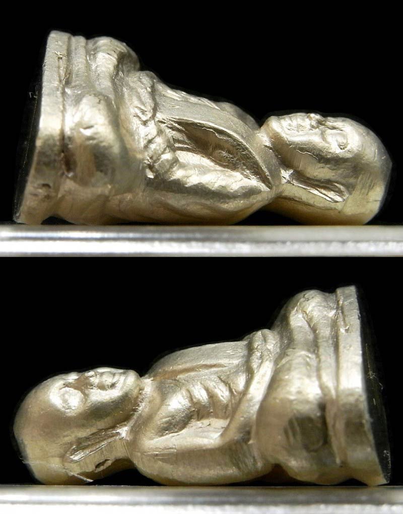 หลวงพ่อเงิน วัดบางคลาน ปี 15 เลี่ยมทอง พร้อมบัตรรับรอง เนื้ออัลปาก้า ออกวัดมูลเหล็ก เชิญชมครับ - 3