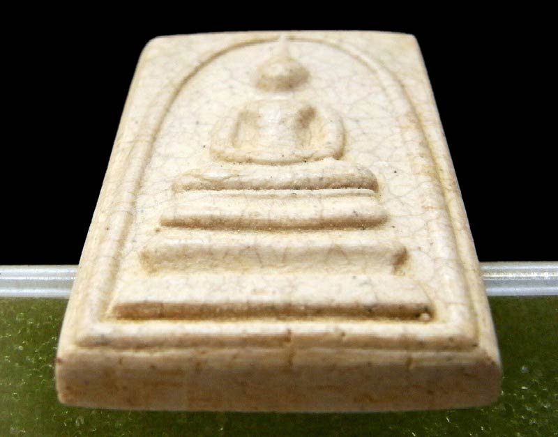 วัดระฆัง อนุสรณ์ 122 ปี เนื้อแตกลายงา ฉ่ำทั่วองค์ หลังตรายาง พร้อมกล่องเดิมจากวัดครับ - 4