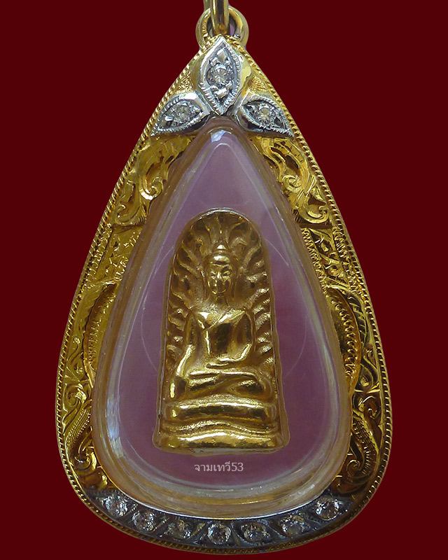 พระรอดทองคำ วัดพระธาตุหริภุญชัย จ.ลำพูน - 3