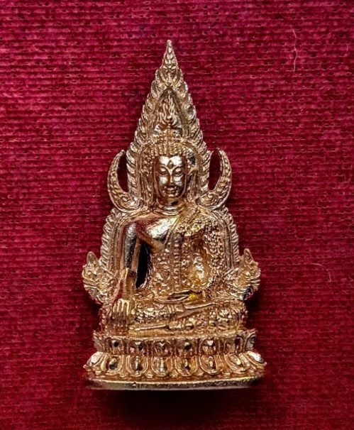 พระพุทธชินราช รุ่นเจ้าสัวมหาเศรษฐี หลวงพ่อพัฒน์ ปี62 เนื้อขันลงหิน ตอก 2โค๊ตและหมายเลข692 - 1