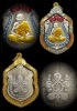 เหรียญสมปรารถนาเนื้ออาปาก้าลงยาลงยา3สี