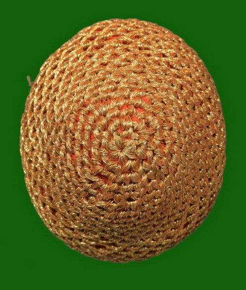 เบี้ยแก้หลวงปู่เจือถักดิ้นทองตอกโค้ตที่ห่วง - 2