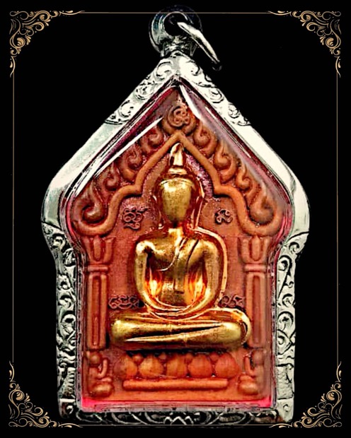 พระขุนแผนพรายแม่พิกุลเนื้อสำริดโบราณ - 1