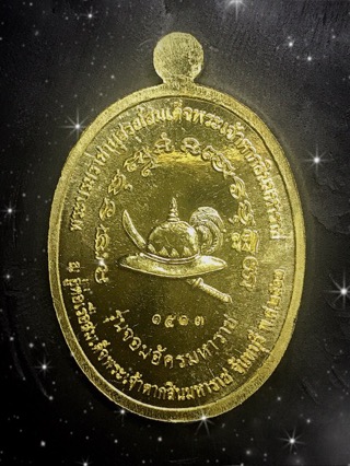 เหรียญพระเจ้าตากเนื้อทองฝาบาตรหมายเลข1513 - 2