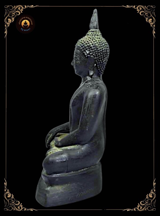 พระบูชาพุทธศิลป์อู่ทองหลวงพ่อสง่าวัดบ้านหม้อจัดสร้างปี 2545 - 3