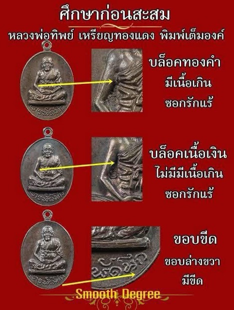 เหรียญสารพัดนึกหลวงพ่อทิพย์ ตอกโค๊ดตัว "เฑาะมหาพรหม" - 4