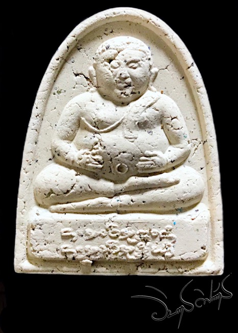 พระพุทธสังกัจจายน์มหาลาภเนื้อขาวสมเด็จ(ผงสมเด็จวัดเกศไชโย) - 1