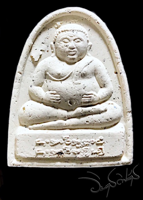 พระพุทธสังกัจจายน์มหาลาภเนื้อขาวสมเด็จ(ผงสมเด็จวัดเกศไชโย) - 1