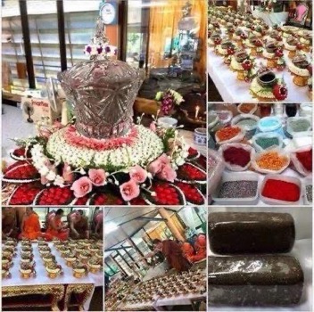 ขวดบรรจุมวลสารขุนแผนพรายแม่พิกุลพร้อมใบสูติบัตร(โบชัว) - 5