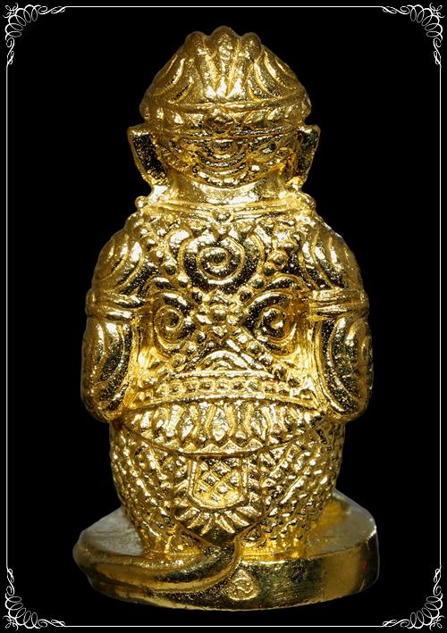 #๖๖๒ หนุมานปราบศัตรูพ่าย เนื้อทองระฆังโบราณ หลวงปู่บุญมา สำนักสงฆ์เขาแก้วทอง ปราจีนบุรี พร้อมกล่อง - 2