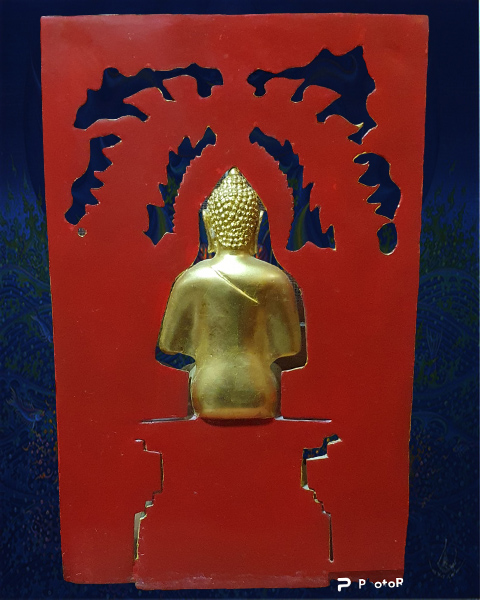พระบูชาพิมพ์นั้งเมือง สโมสรโรตารี่จ.มหาสารคามจัดสร้าง ปี 40 - 2