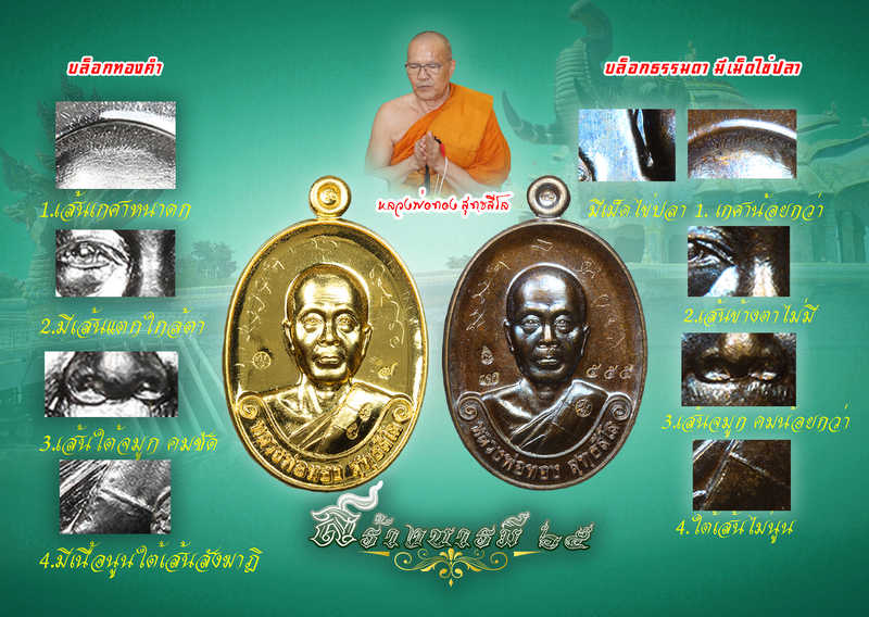 เหรียญหลวงพ่อทอง วัดบ้านไร่ รุ่นสร้างบารมี ๖๕ ย้อนตำนาน เหรียญรุ่นแรก ปี 2565 เนื้อทองแดงไม่ตัดปีกหล - 5