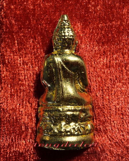 พระไพรีพินาศ ญสส. สมเด็จพระญาณสังวร วัดบวร เนื้อผงปิดทอง ปี 2536 สวยมากค่ะ - 2