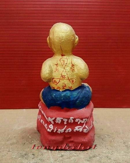 กุมารทองบูชารุ่นพัดยศ หลวงพ่อแย้ม วัดสามง่าม จ.นครปฐม พิมพ์เล็ก ของแท้ ๆ จากวัดค่ะ - 2