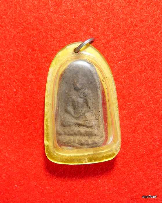 พระกลีบบัวเนื้อดิน กรุวัดบางสะแกนอก - 1