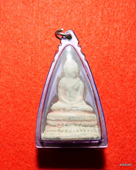 พระกรุวัดโปรดเกษ จ.นนทบุรี  เนื้อชินตะกั่วสนิมแดง สภาพสวยมากครับ - 1