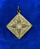 เหรียญพระพรหมสี่หน้า หลวงปู่หงษ์ พรหมปัญฺโญ เนื้อฝาบาตร ปี 45