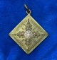 เหรียญพระพรหมสี่หน้า หลวงปู่หงษ์ พรหมปัญฺโญ เนื้อฝาบาตร ปี 45 (2)