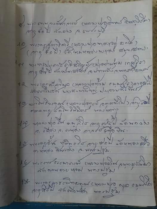 พระสมเด็จเกลียวเชือกหลวงปู่เปียก วัดนาสร้าง จ.ชุมพร มวลสารเกษา 56 เกจิ - 4