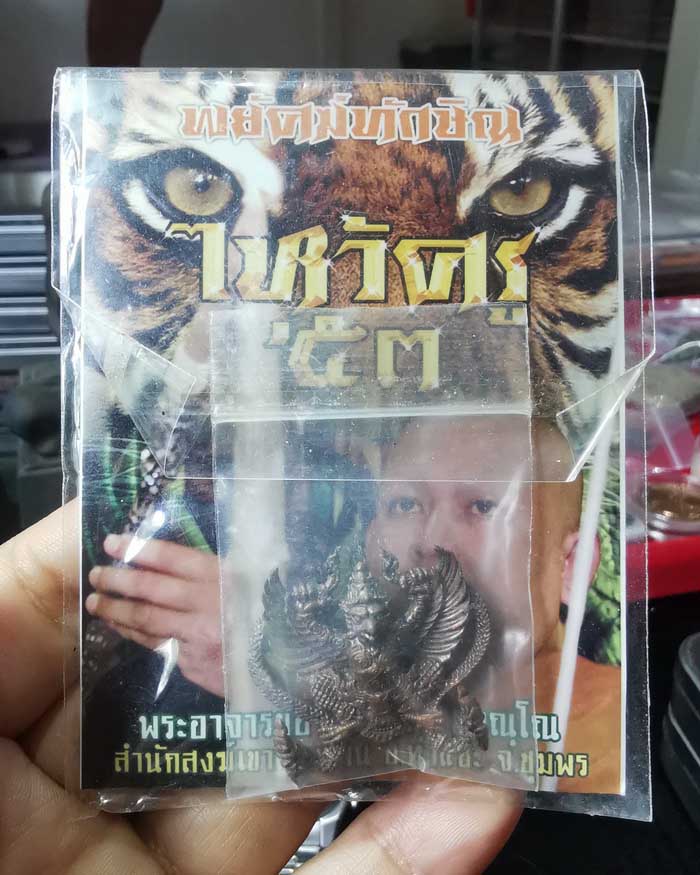พญาครุฑพระอาจารย์อำนาจ สำนักสงฆ์เขาล้าน อ.ท่าแซะ จ.ชุมพร พิธีไหว้ครู 53 - 3