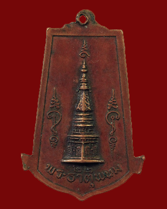 เหรียญกรมหลวงชุมพร หลังพระธาตุพนม ปี 22 เนื้อทองแดง - 2