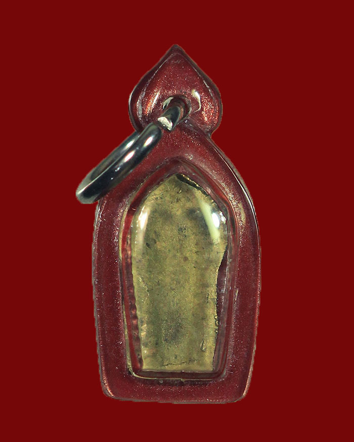 พระนาคปรกใบมะขามหลวงพ่อสงฆ์ วัดเจ้าฟ้าศาลาลอย จ.ชุมพร ปี 18 บล็อกนิยม เลี่ยมพร้อมใช้ - 2