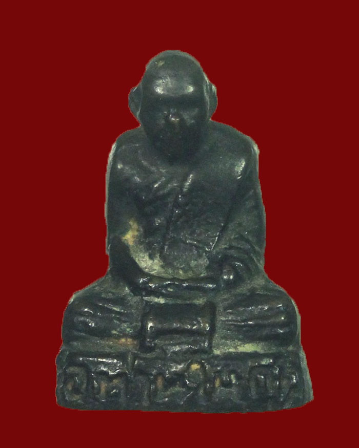 รูปหล่อพ่อท่านในกุฏิ วัดด่านประชากร อ.หลังสวน จ.ชุมพร - 1