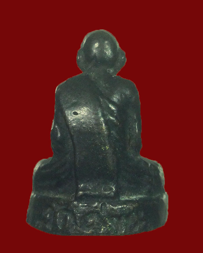 รูปหล่อพ่อท่านในกุฏิ วัดด่านประชากร อ.หลังสวน จ.ชุมพร - 2